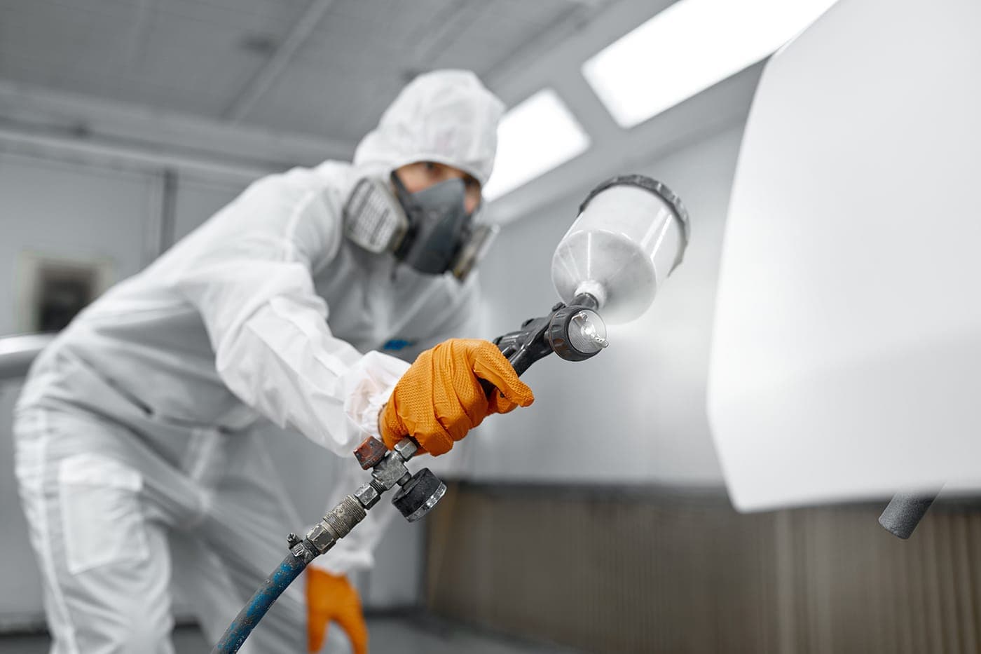 Reparto verniciatura aeromobili